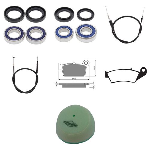 WHITES OFFROAD REFURB KIT YAM YZ250 04