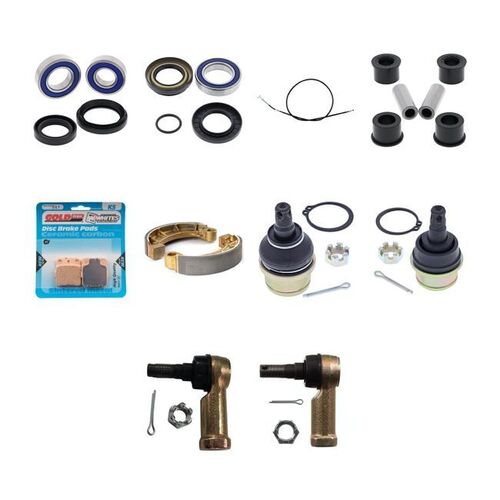 Whites ATV rebuild Kit for Honda TRX420TM 2WD Rancher 2007 to 2013