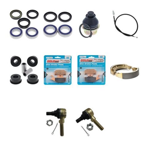 Whites ATV rebuild Kit for Suzuki LTA400F King Quad 4WD 2008 to 2012