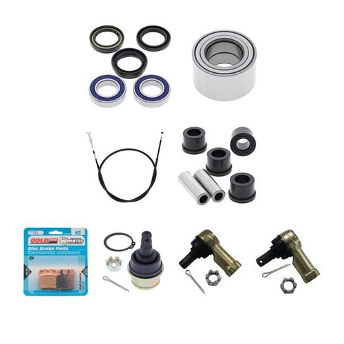 Whites ATV rebuild Kit for Yamaha YFM400FW Big Bear (Semi Auto) 4WD 2007 to 2012