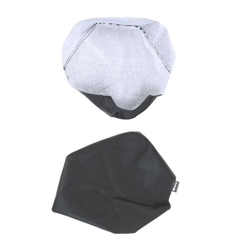 Whites Seat Cover Vinyl YAMAHA BLK AG125