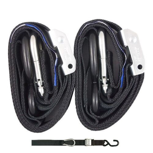 White Tie Down 38mm Power Lock Black for KTM 250 XCFW