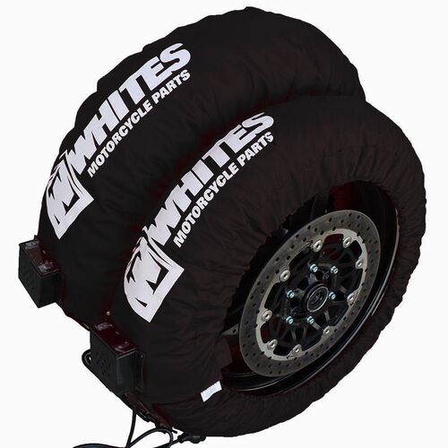 WHITES TYRE WARMER C6 Digital 30-90C 120/180-195 BLK
