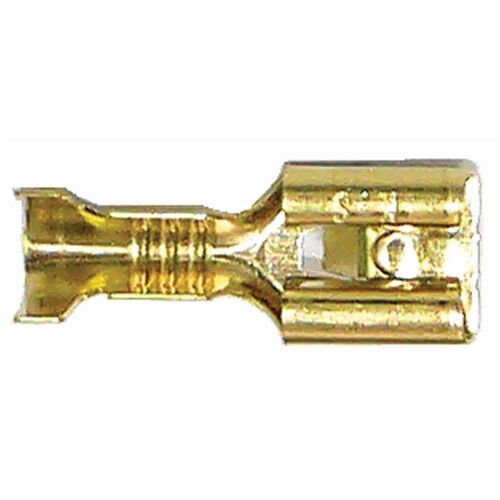10 Pack of Female Spade Brass Terminal