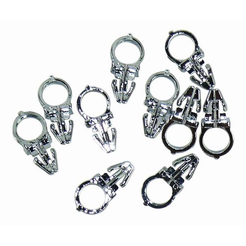 Handlebar Wiring Retainer 3/8" Chrome finish 