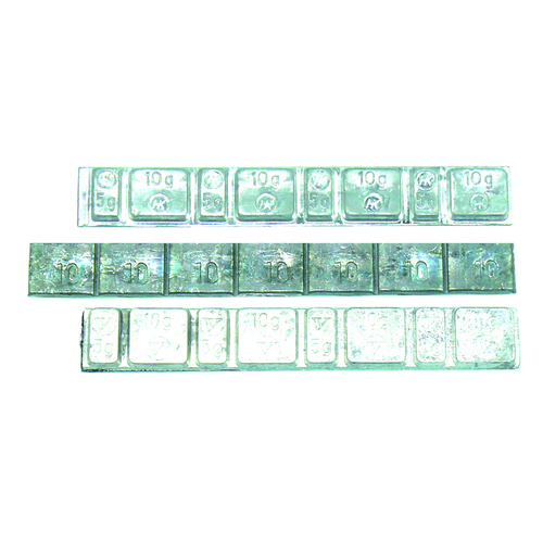 5 & 10 Gram Narrow Wheel Weight Strips (5 Bag)