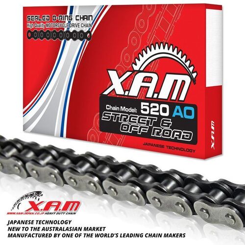Standard Length 520 O-Ring Chain 102L