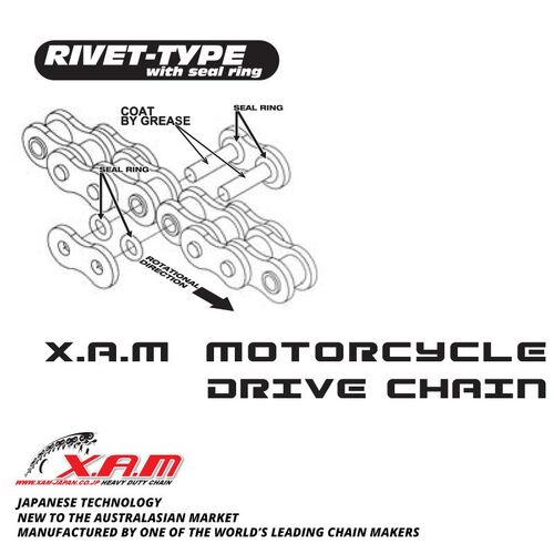 XAM Join Link for 520AX G2 Chain | Rivet Type GOLD
