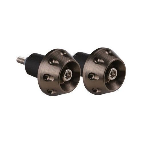 Hub Style Bar Ends Titanium 
