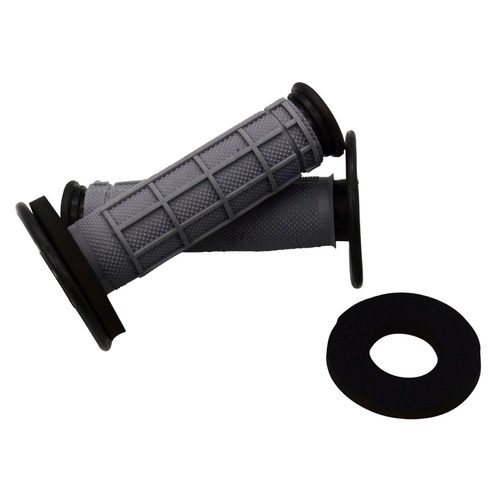 GRIPS HALF WAFFLE GREY WITH FOAM HAND PROTECTORS