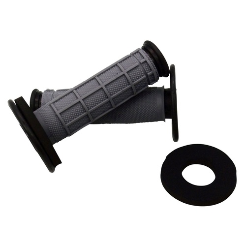GRIPS | HALF WAFFLE | GREY | FOAM HAND PROTECTORS for Honda XR350 | XR400