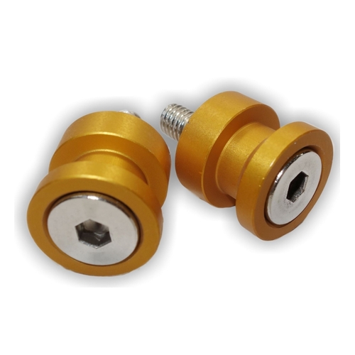 Motorcycle Race Stand Knobs | Lift PEGS | 8mm | Anodised Gold