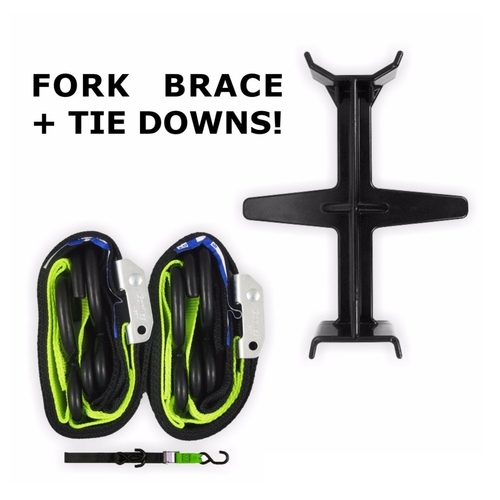Black And Green Tie Down Brace Block for KX125 KX250 KX250F KX450F KLX250